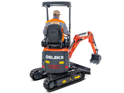 mini excavator compact 1 ton mod s100