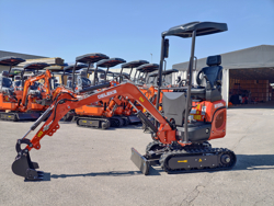 mini excavator compact 1 ton mod m100se