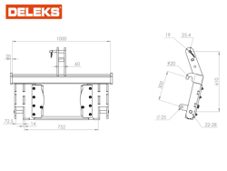plug de zăpadă 250cm serie medie atasament euro pentru încărcător frontal tractor mod ln 250 e reconditionat 54