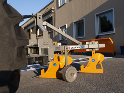 плуг двухкорпусный с опорным колесом для трактов типа carraro мод ddp 30