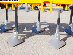 культиватор груббер с 7 якорями ширина 140см со стрельчатыми лапами мод de 140 7 v