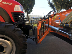 снегоуборочная лопата 220см с крепежной плитой средней серии для тракторов мод ln 220 a