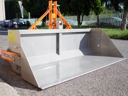 лопата с усиленным ковшом 200 см и сцепкой для тракторов типа same мод prm 200 h