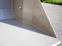 лопата с усиленным ковшом 200 см и сцепкой для тракторов типа same мод prm 200 h