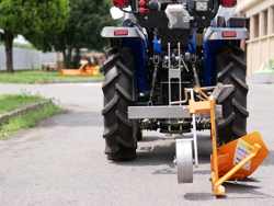 плуг однокорпусный для тракторов типа kubota или iseki мод dp 16