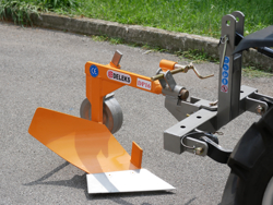 плуг однокорпусный для тракторов типа kubota или iseki мод dp 16