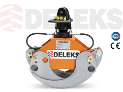 грейфер лесозаготовительный с ротатором для мини экскаваторов и лесных кранов мод dk 11c gr 30f