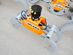 грейфер лесной на 1 0 тонн dk 11c gr 30ff с фланцевым ротором для быстрого соединения