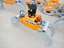 грейфер лесной на 1 0 тонн dk 11c gr 30ff с фланцевым ротором для быстрого соединения