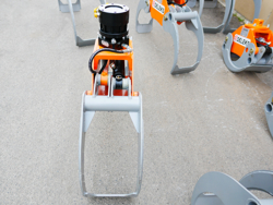 грейфер лесной на 1 0 тонн dk 11c gr 30ff с фланцевым ротором для быстрого соединения