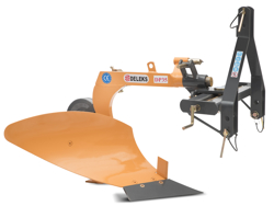 плуг одинарный с опорным колесом для узких колёсных тракторов мод dp 35