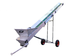 ленточный конвейер гидравлический для дров к трактору мод ntl