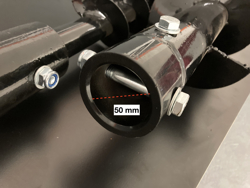 шнек ø 10cм для буровой машины
