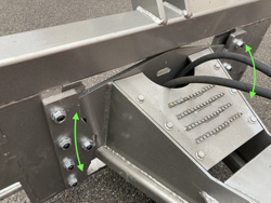 снегоуборочный отвал 250см средней серии сцепка euro для фронтального погрузчика трактора мод ln 250 е