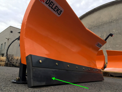 снежный плуг 250см с крепежной плитой средней серии для трактора мод ln 250 а