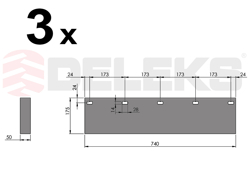 резиновое лезвие для ssh 04 2 2 запасное