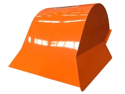 tруба выброса щепы короткая для измельчителя dk800