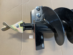 шнек ø 20cм для буровой машины zhd