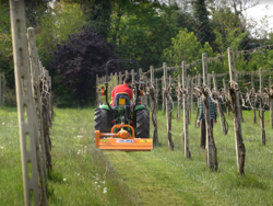 мульчировщик косилка со смещением для трактора 140 см легкой серии для резки травы и веток мод lince sp140