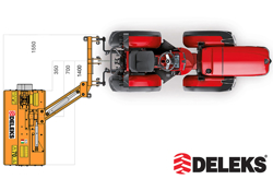 боковой измельчитель молотковый легкий многофункциональный для тракторов мод volpe 100
