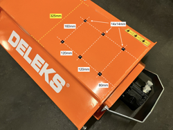 кусторез гидравлический лесной для мини экскаватора 100см для резки мод arm 100