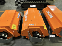 кусторез гидравлический лесной для мини экскаватора 100см для резки мод arm 100