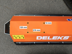 кусторез лесохозяйственный гидравлический для мини экскаватора или трактора мод ar 100