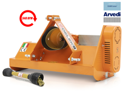 мульчер молотковый для тракторов типа kubota carraro 100 см косилка измельчитель мод ape 100 sx