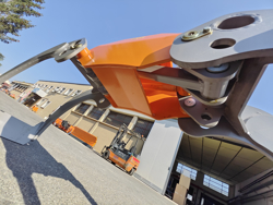 бревно грейфер для мини экскаваторов и гидравлических манипуляторов мод dk 18