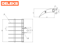 Грабли для мини экскаватора s100