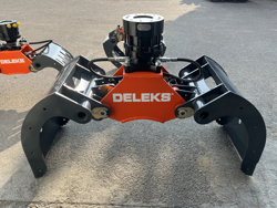 грейфер для леса для мини экскаваторов кранов или погрузчиков мод dkp 15gr