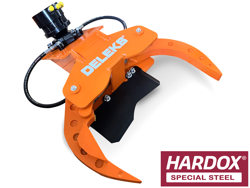 Бревнозахват для рубки леса гидравлическии для Мини Экскаватора Греифер cf 11r