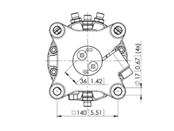 ротатор lombarda ingranaggi gr30ff