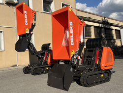 Гусеничный мини самосвал kubota m8000