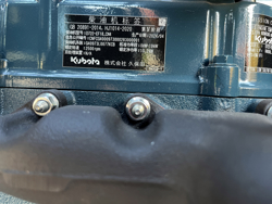 Гусеничный мини самосвал kubota m8000