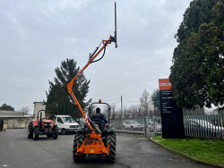 навесная манипуляторная косилка кусторез с режущей планкой для тракторов мод falco