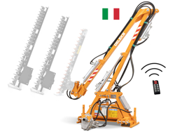 навесная манипуляторная косилка кусторез с режущей планкой для тракторов мод falcow