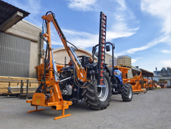 навесная манипуляторная косилка кусторез с режущей планкой для тракторов мод falcow