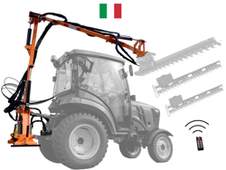 навесная манипуляторная косилка кусторез с режущей планкой для тракторов мод falco hw