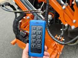 навесная манипуляторная косилка кусторез с режущей планкой для тракторов мод falco hw