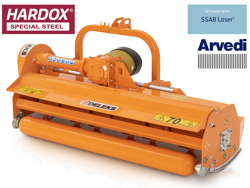 мульчер травы и веток молотковый средней серии рабочая ширина 185см для тракторов leopard 180 sp