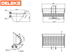 ковш для мини экскаватора m100 600st