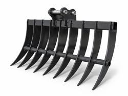 Грабли для мини экскаватора s100 rake80