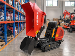 Гусеничный мини самосвал kubota m8000
