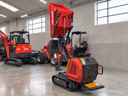 Гусеничный мини самосвал kubota m8000